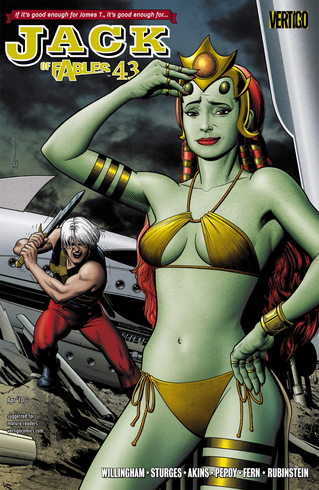 Jack of Fables #43 (DC, 2010 — Cover A) cover